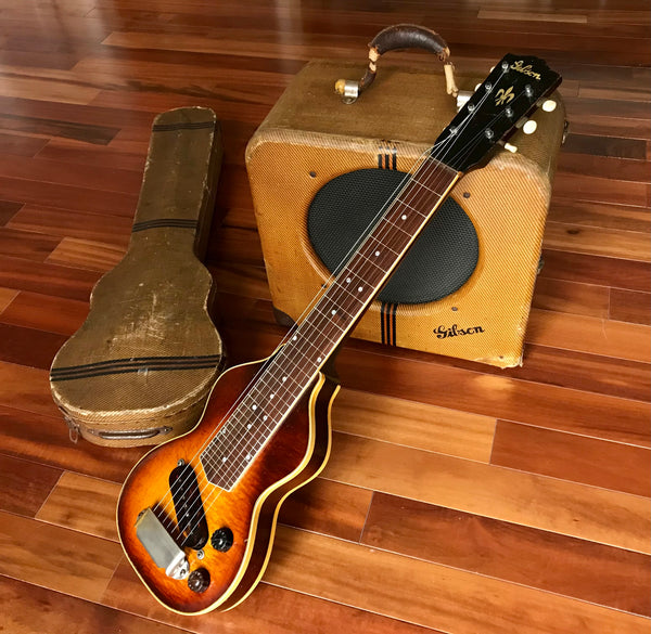 1941 Gibson EH-150 7-String Lap Steel & Matching Tweed Amp - SOLD